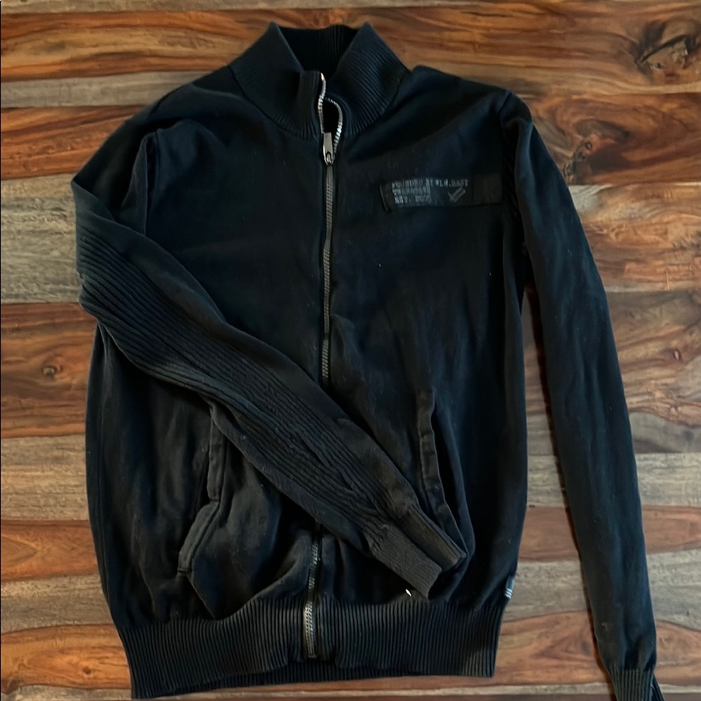 Black Zip-Up Jacket